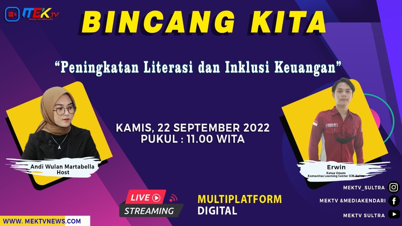 Peningkatan Literasi Dan Inklusi Keuangan - MEKTVNEWS.COM